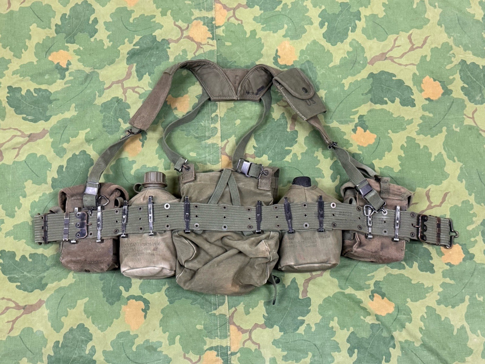 Early Vietnam War U.S. Field Gear Set