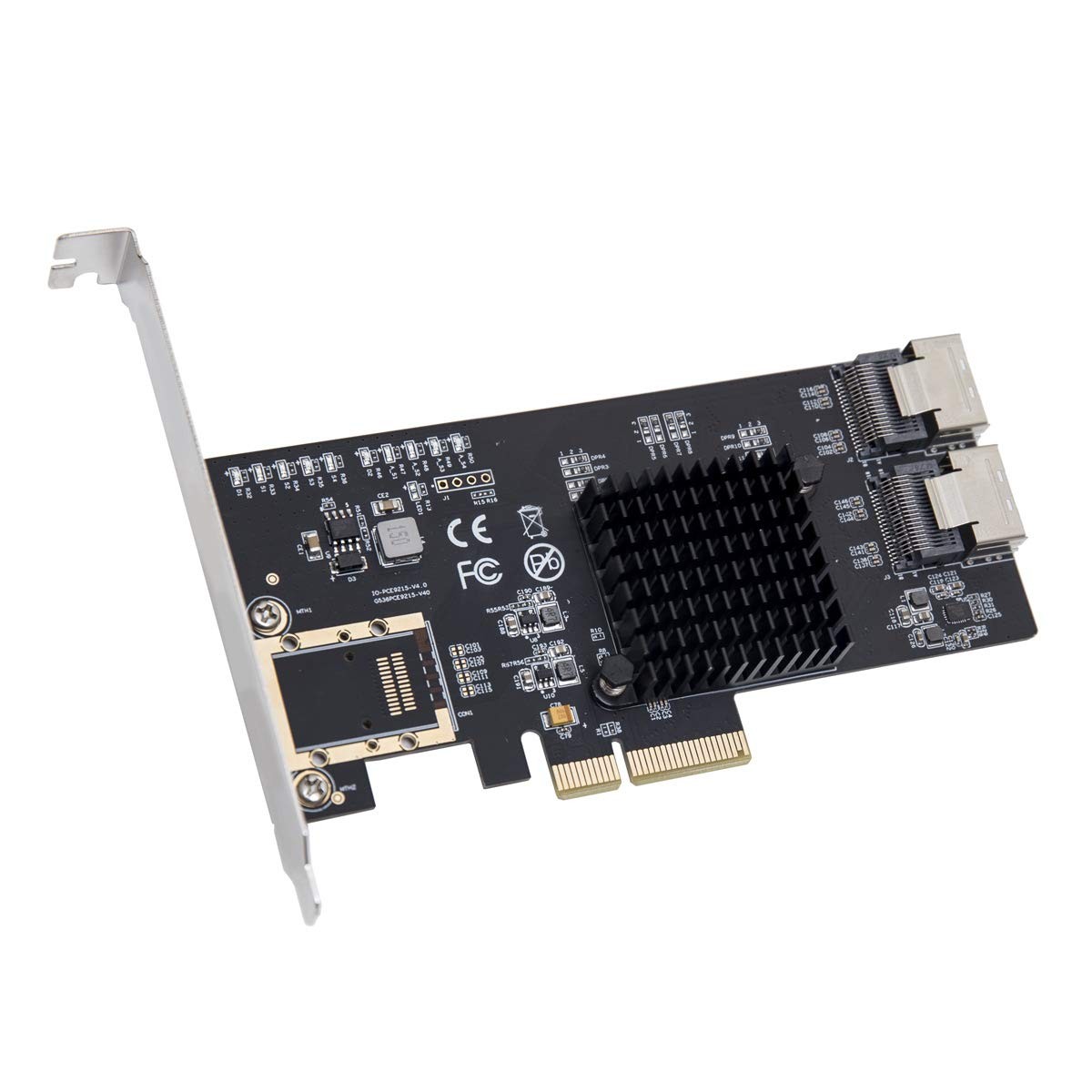 Syba 8 Port SATA III PCI-e x4 Controller Card Non-RAID FreeNAS ZFS SI-PEX40137