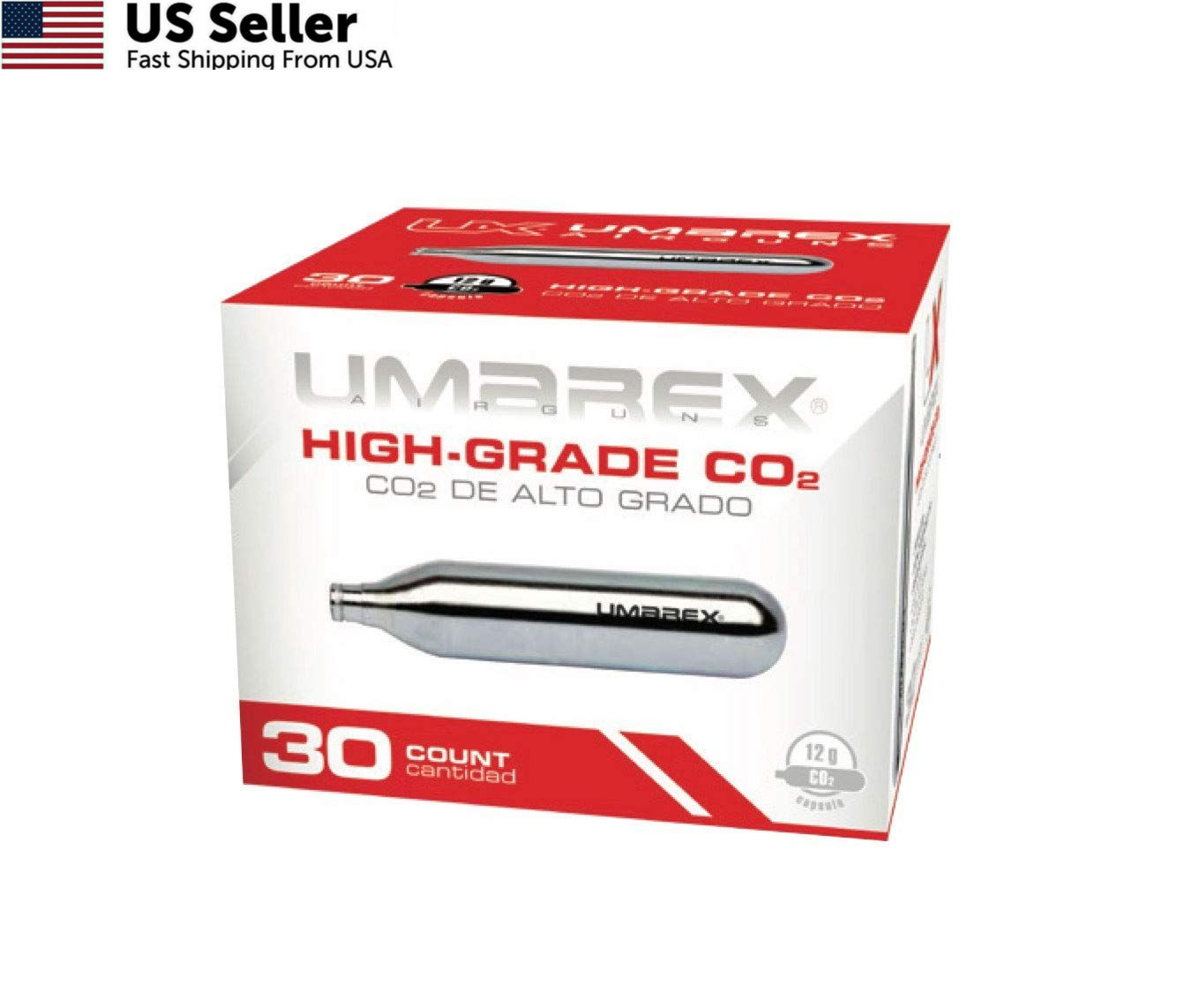 Umarex High-Grade CO2 Cartridges for Pellet Guns, BB Guns and One Size, Multi