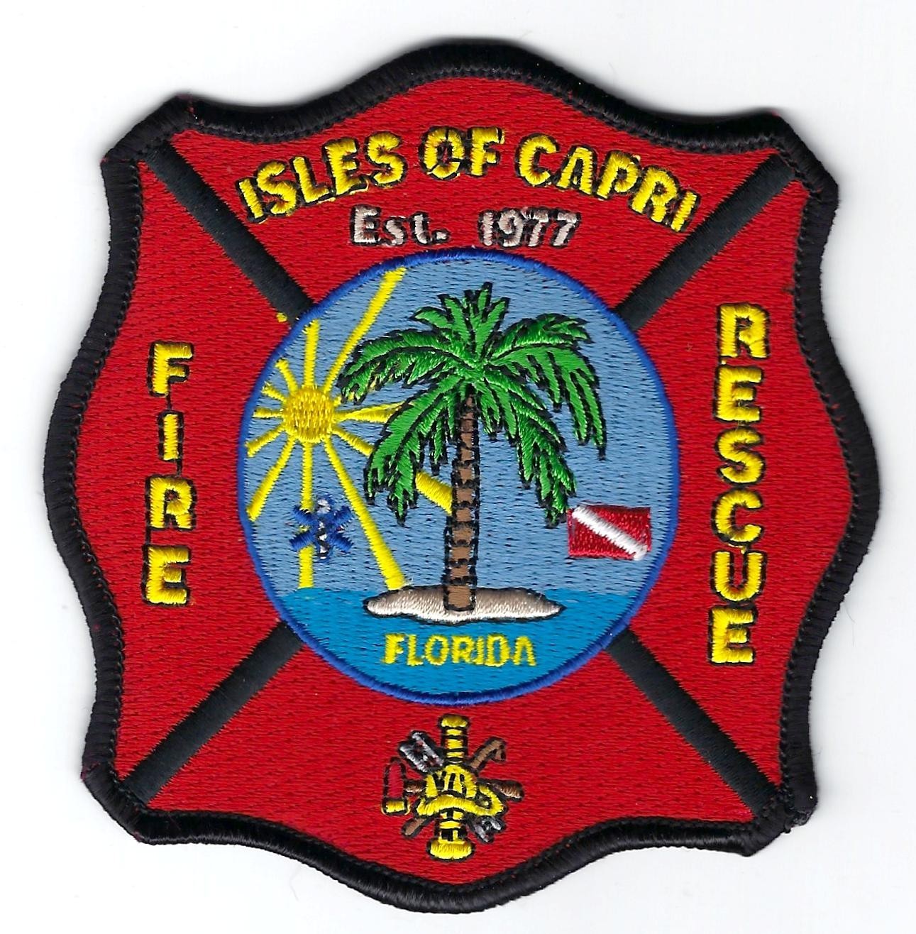 FLORIA - Isles of Capri Fire & Rescue Patch