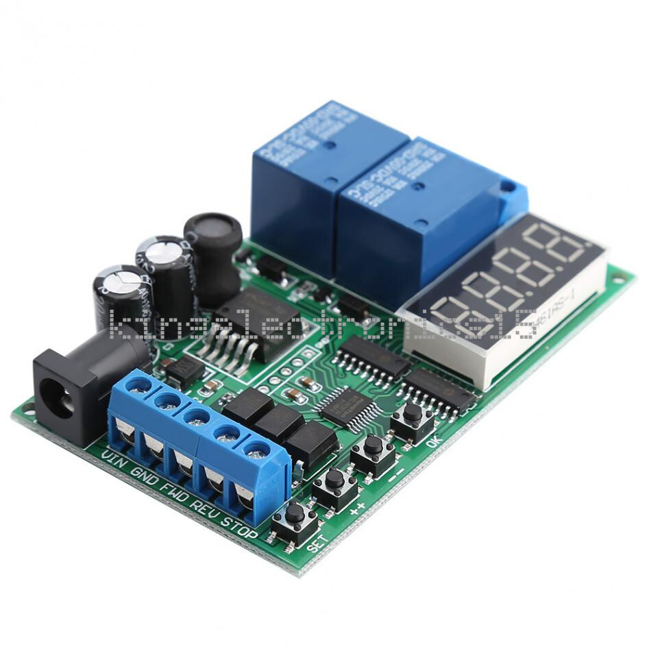 DC5-25V Cycle Delay Relay Module Motor Forward Reverse start/stop Control Relay