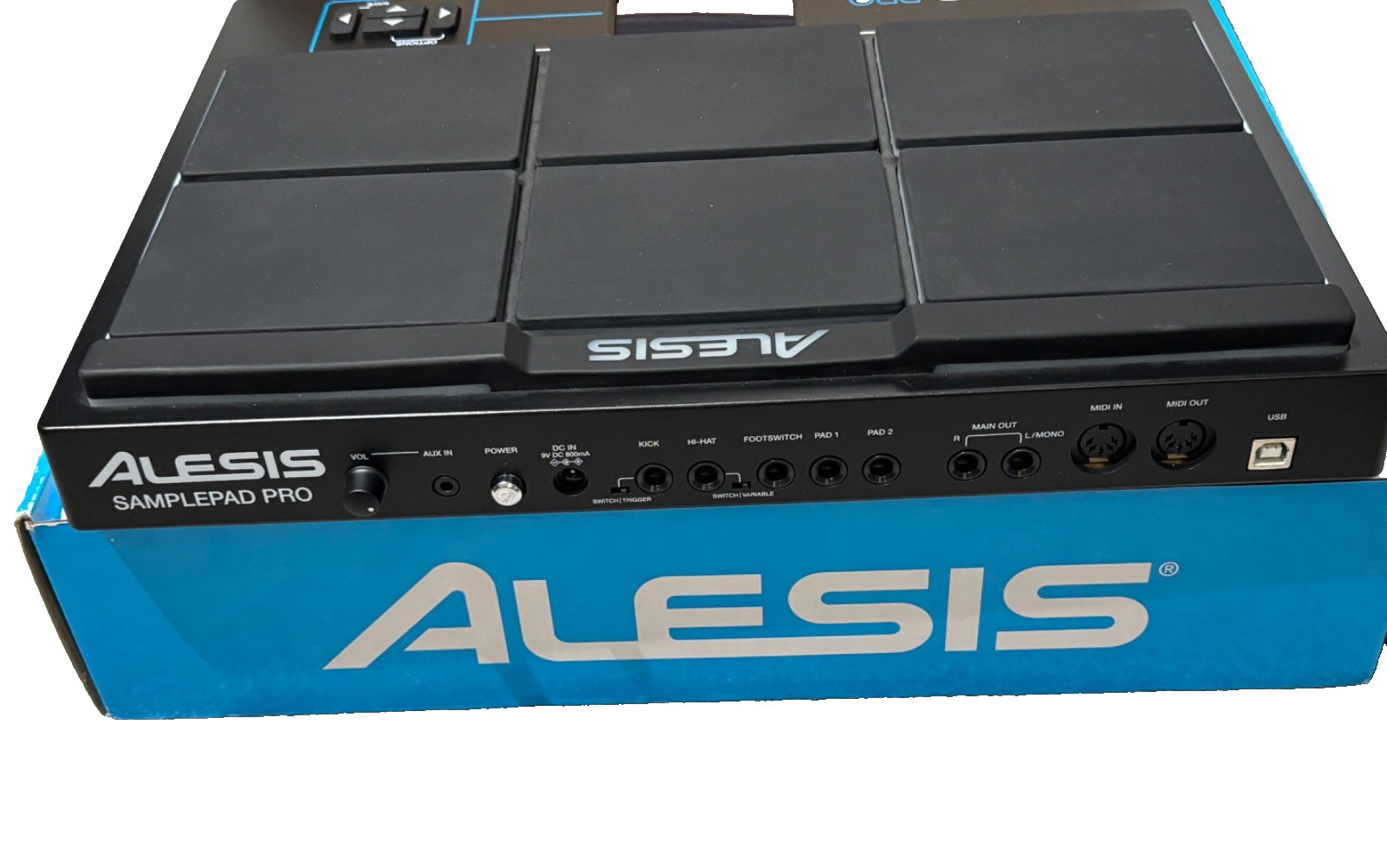Alesis SamplePad Pro 8-Pad Electronic Percussion Drum Pad | Firmware Updated
