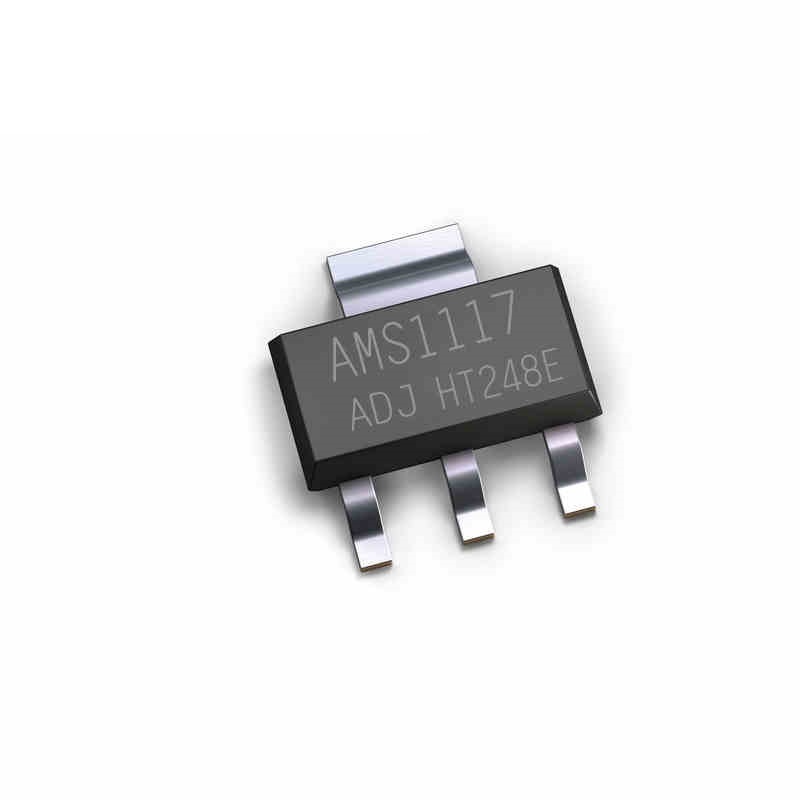 10PCS AMS1117 AMS117-ADJ AMS1117-ADJADJ 1A Voltage Regulator SOT-223 NEW