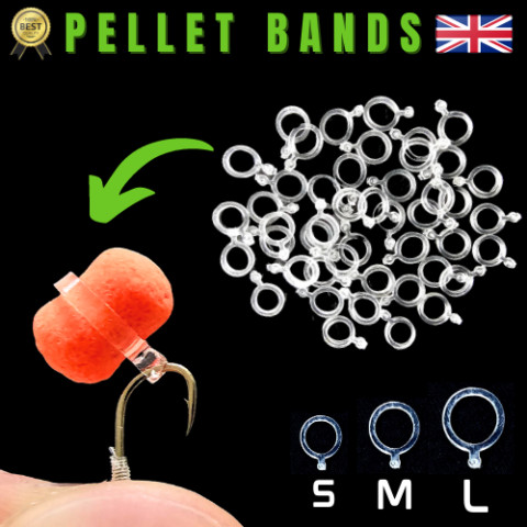 PELLET BANDS BAIT Carp Fishing for Pellet 4mm - 20mm Method Feeder Pellet - UK