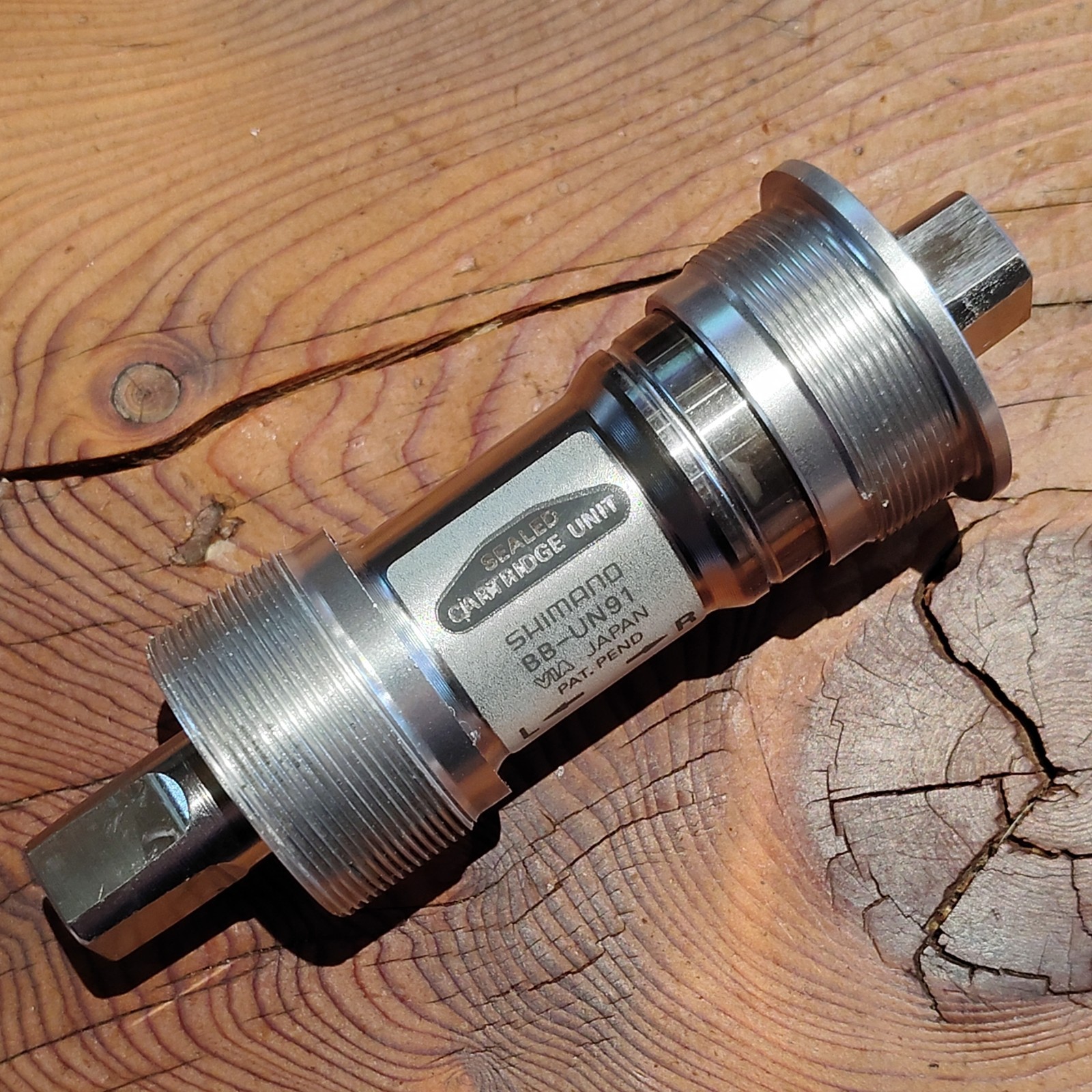Shimano Bottom Bracket BB-UN91 BC1.37 68 115 Square Taper Sealed Cartridge Japan