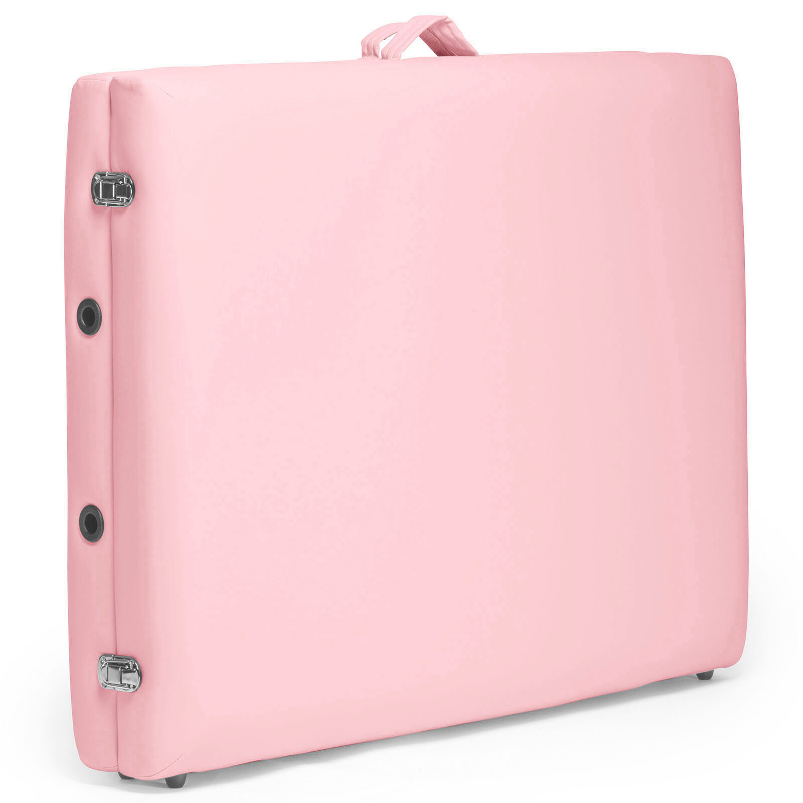 OPEN BOX - Pink Portable Massage Table with Carrying Case