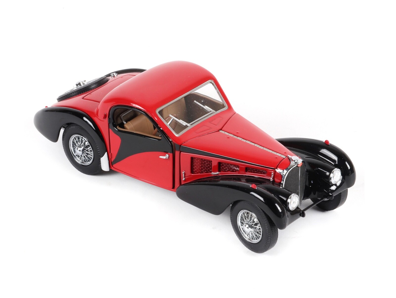 Franklin/Danbury mint 1:24 1936 Bugatti type 57 SC classic American Model 118