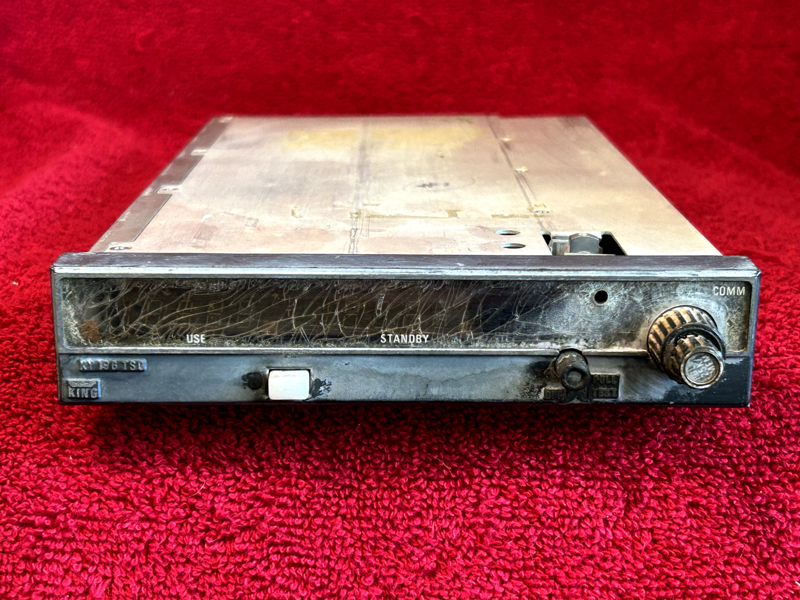 KING KY 196 VHF COMM TRANSCEIVER P/N 064-1019-00 CORE