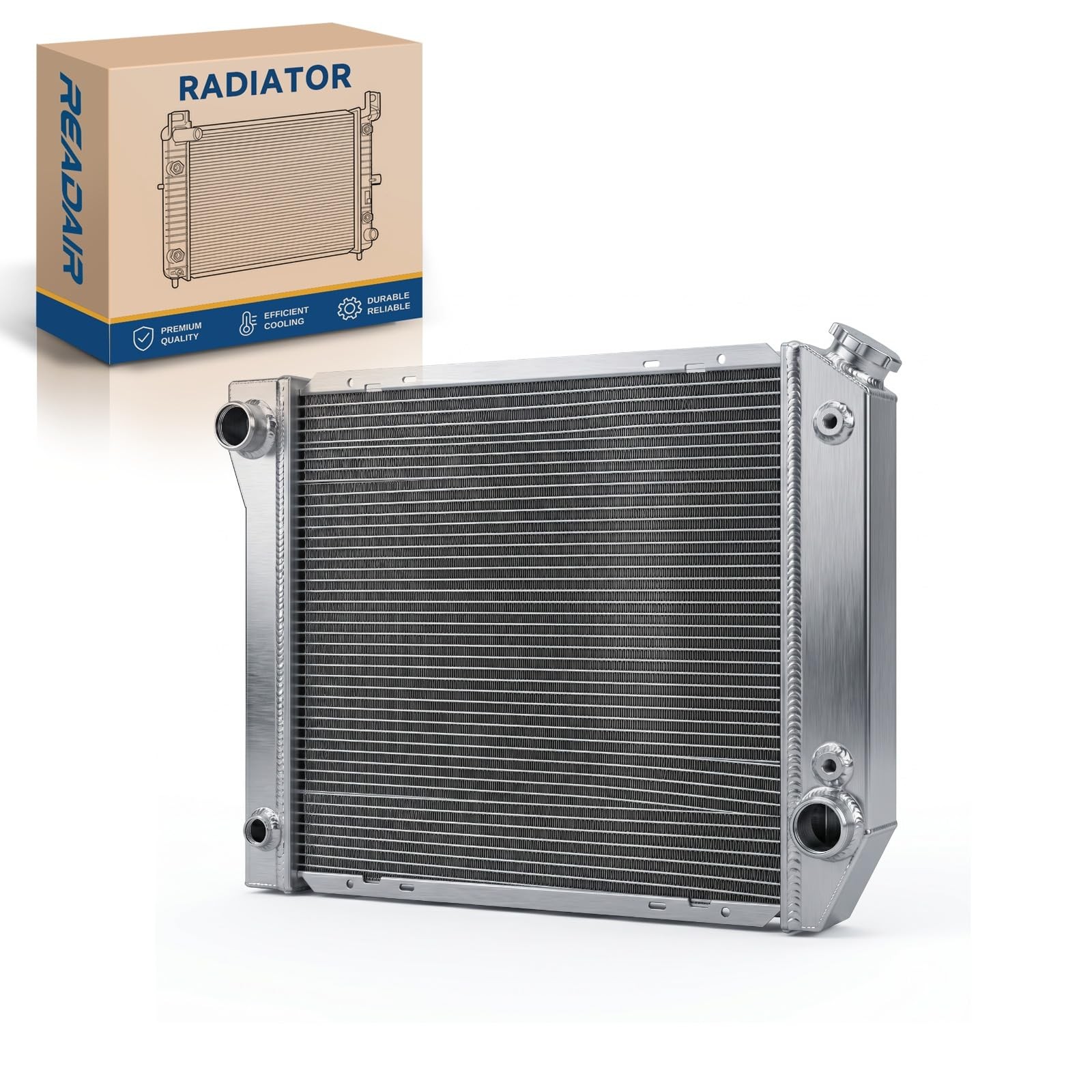Coolant Radiator w/TOC Only Fits Ford F-250 4.9L 1980-1984