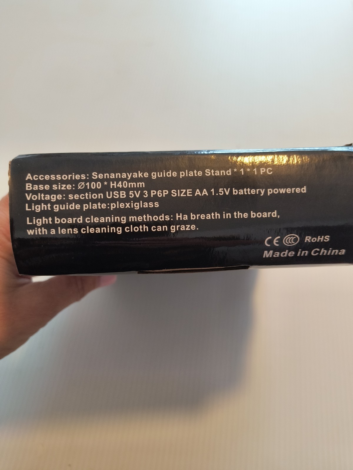 Creative 3D Visualization Lamp Soccer Ball New Open Box