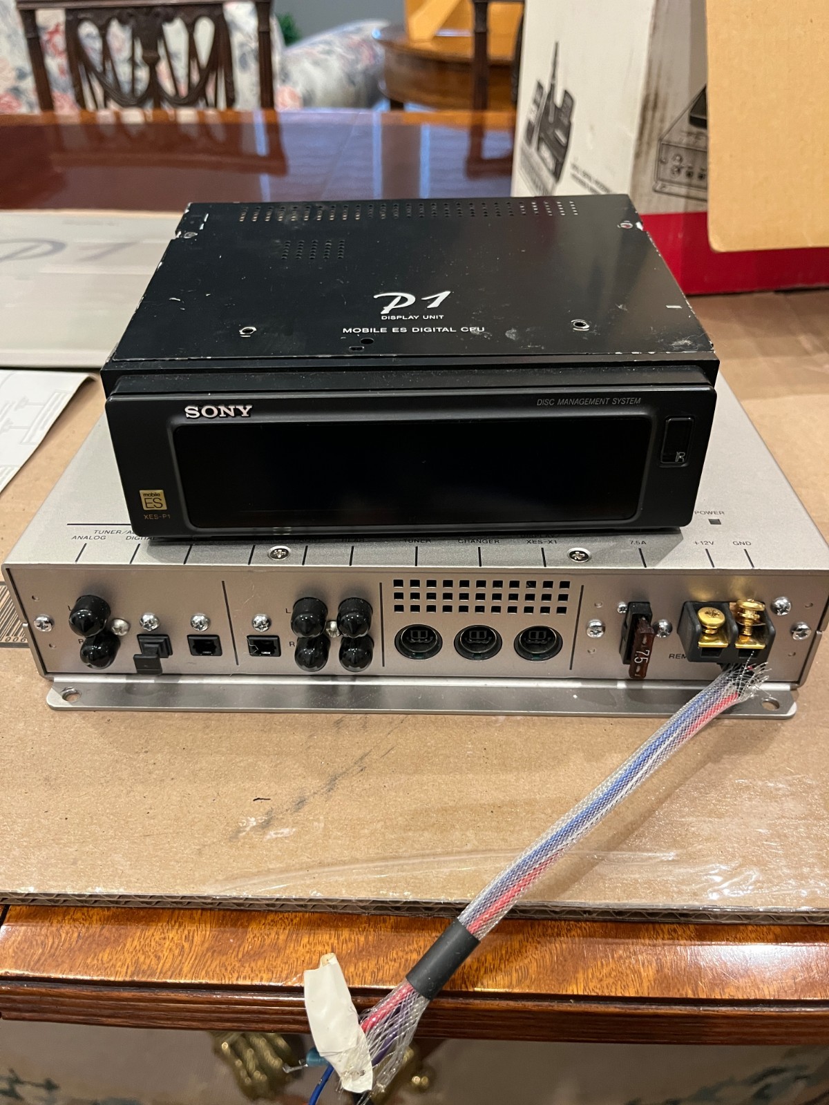 Sony XES P1 XES-P1 Mobile ES Car Stereo Digital Central Processing Unit