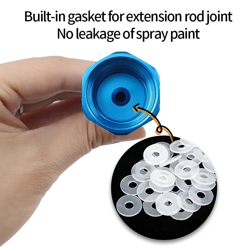 30/50pcs Airless Sprayer Extension Rod Gaskets Nylon Spacers Spraying Rod Gasket