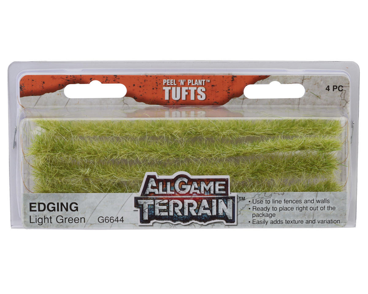 All Game Terrain Edging (Light Green) (4) [AGTG6644]