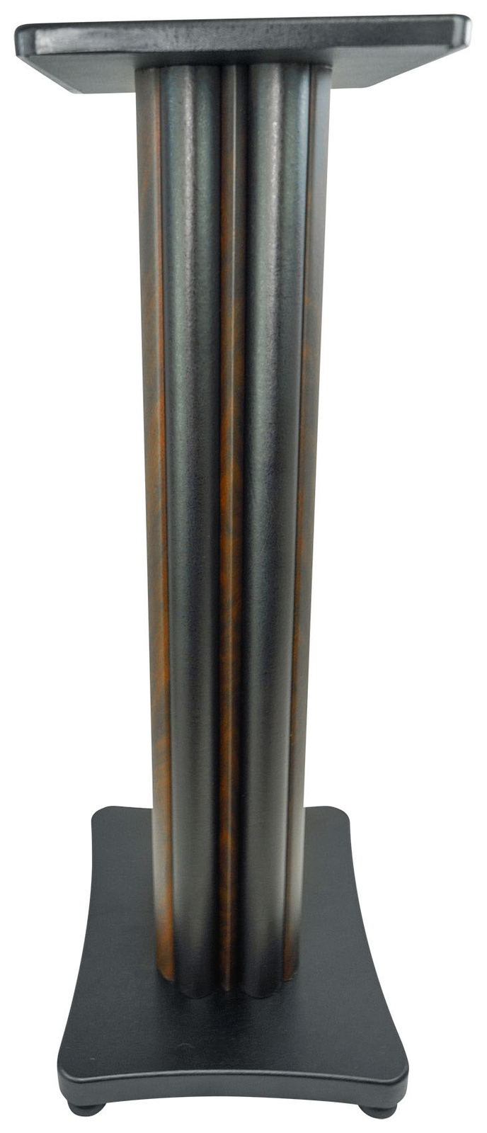 (2) Rockville SS28D Dark Wood Grain 28" Speaker Stands Fits Kurzweil KS-50A