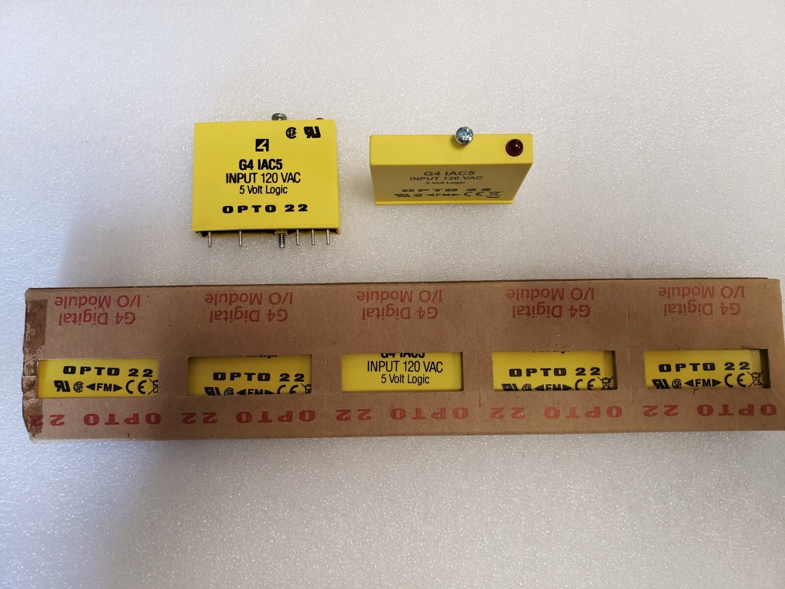 1- GENUINE GORDOS / CROUZET SOLID STATE I/O MODULE # G4IAC5