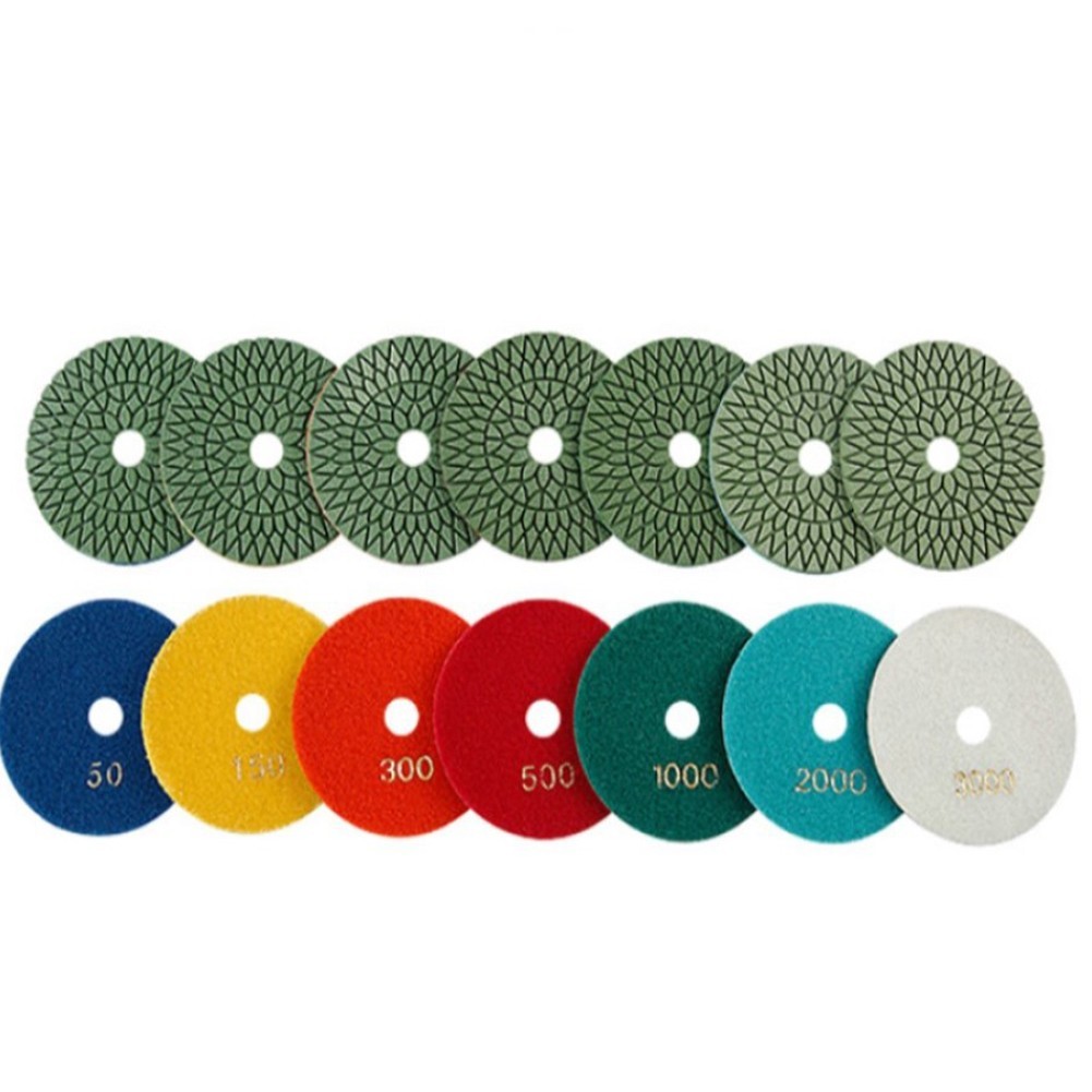 Copper Metal Bond Polishing Pad 4 100mm for Concrete Marble Granite Stone