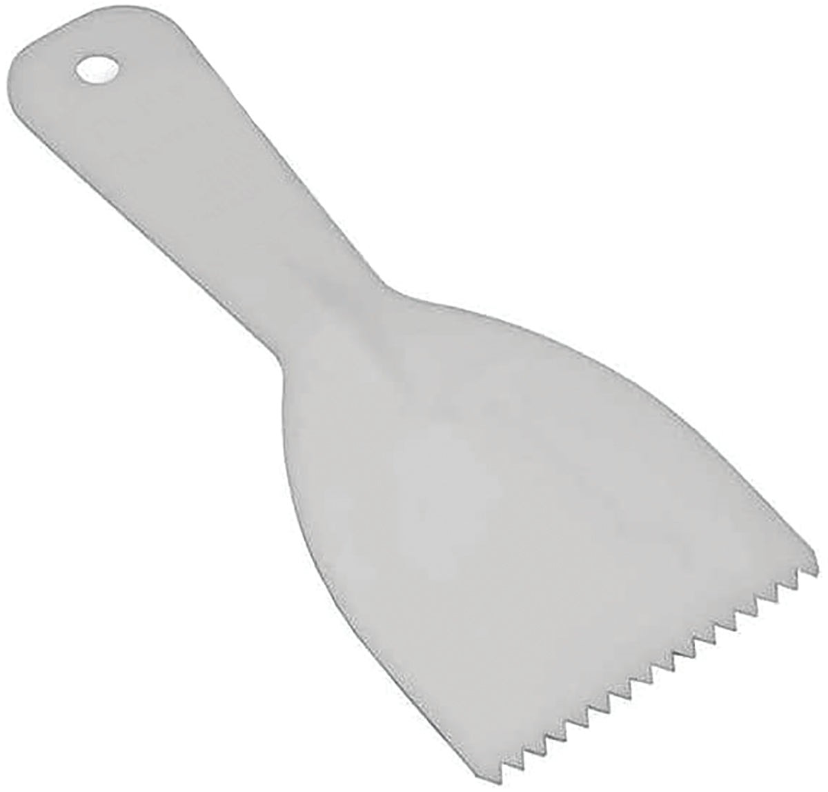 Putty Knife-Trovel 1/8" V Notched Grout Tool Plastic