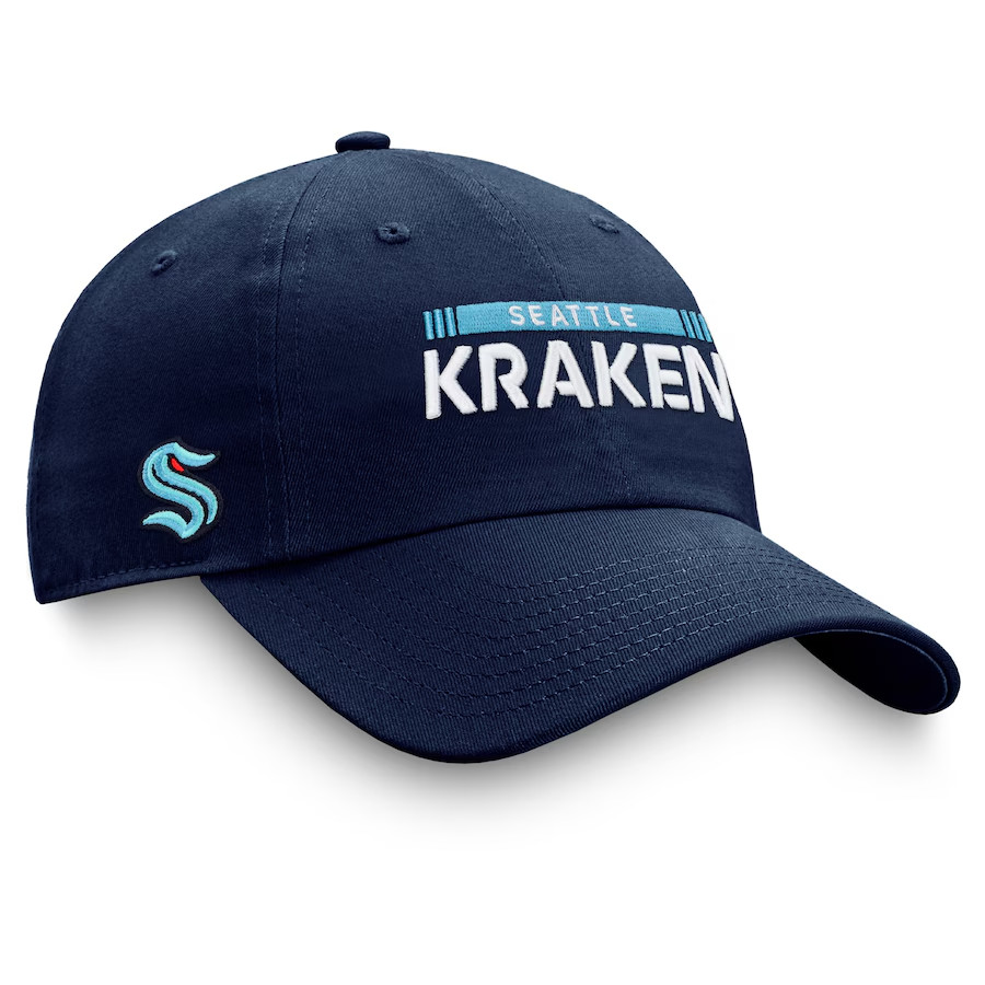 Seattle Kraken Fanatics Authentic Pro Rink Adjustable Hat