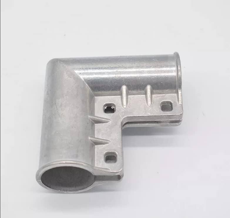 4pcs Aluminum Gate Corners Chain Link Fence Gate Elbows for 1-3/8" Diameter Pipe