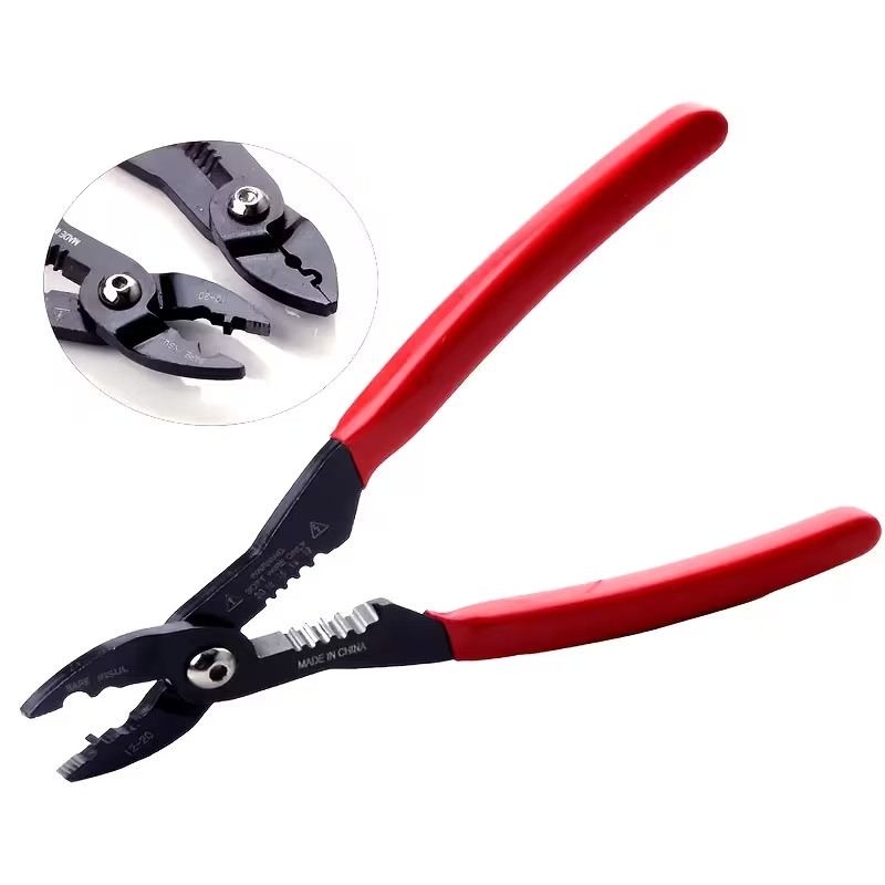 6.9" Multi-Function Wire Stripper Cutter Crimping Pliers 12-20 AWG Electrical To
