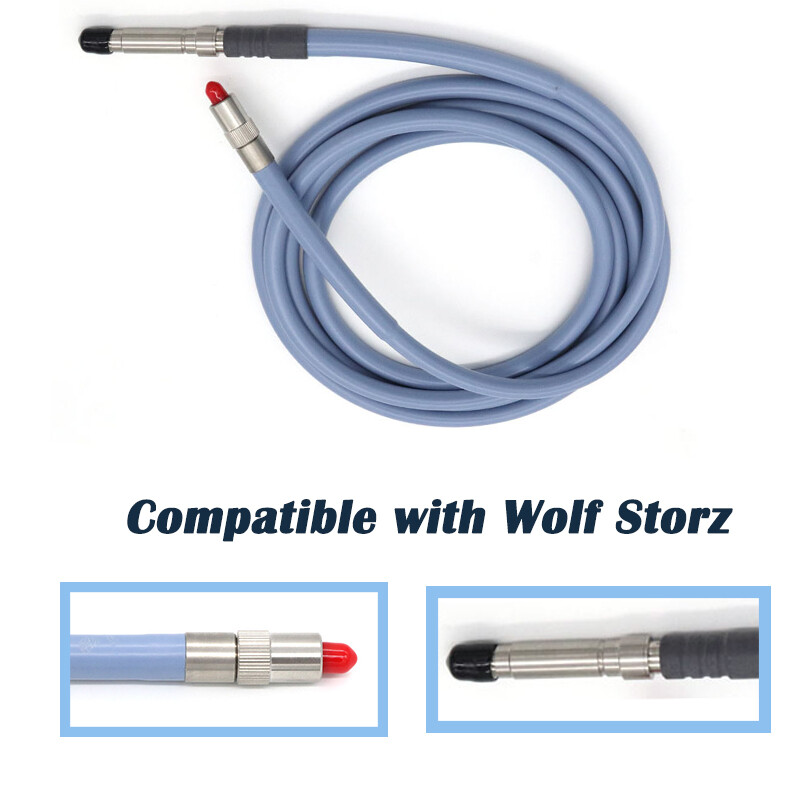3m Fiber Optic Light Cable for Endoscopy Laparoscopy Compatible with WOLF/STORZ