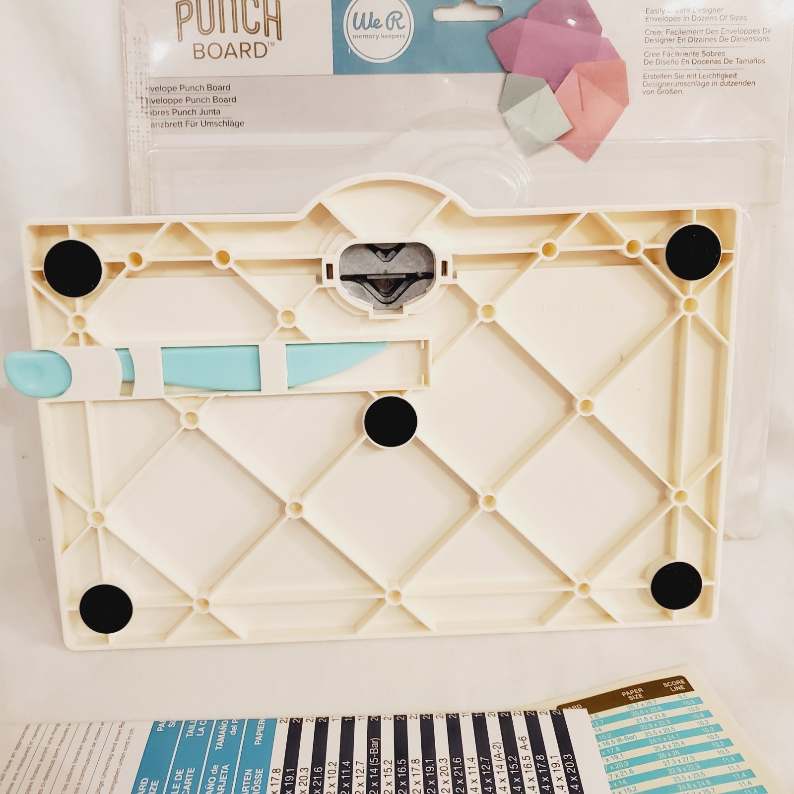We Are Memory Keepers Gift Box Punch Board Open Box
