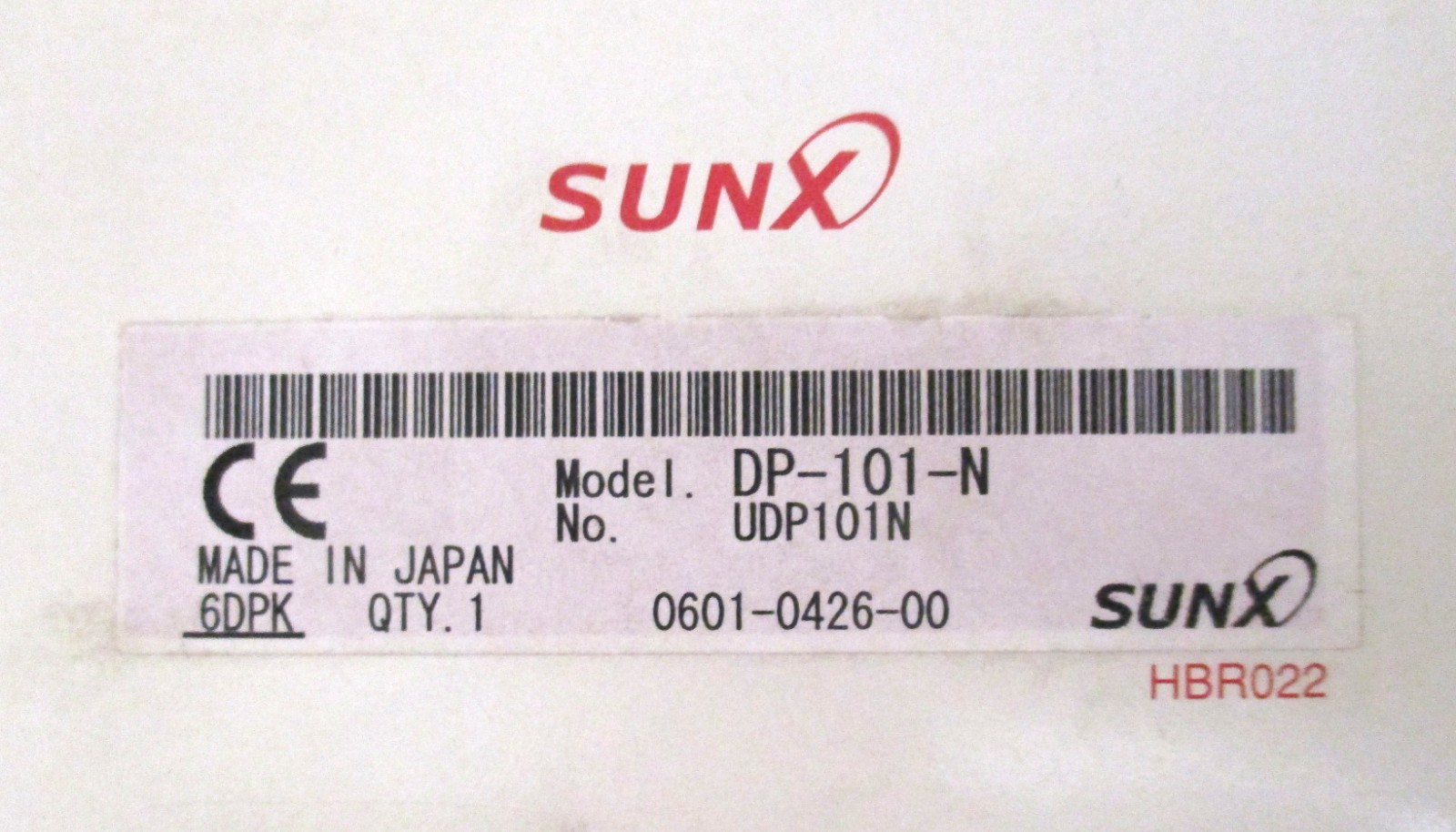 Panasonic SUNX Brand Model DP-101-N Digital Pressure Switch * New