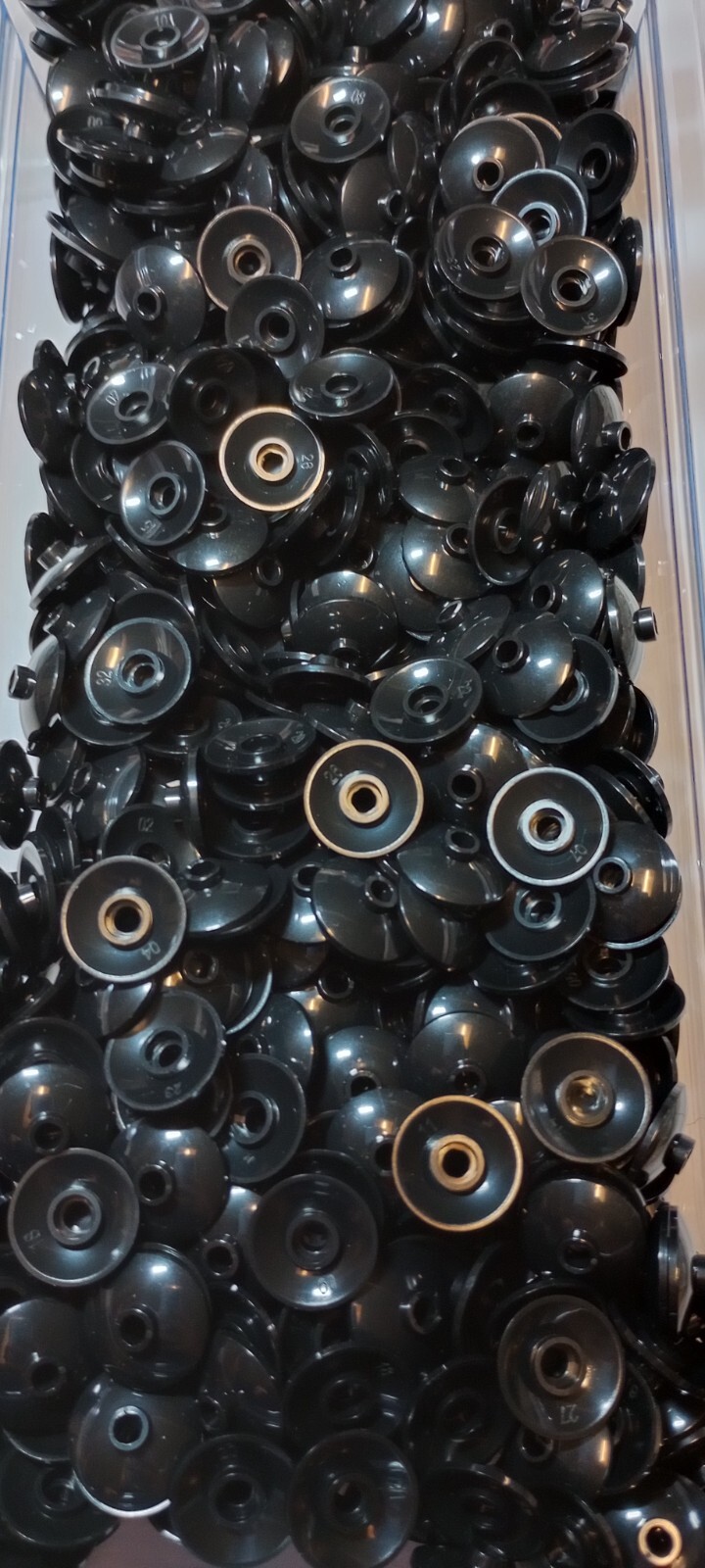 New 2x2 Black Radar Dish #4740 — Pick Quantity —Custom & Compatible