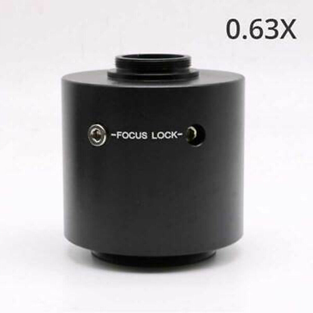 0.63X Reduction Lens C-Mount Camera Adapter Relay Lens for Olympus Microscope