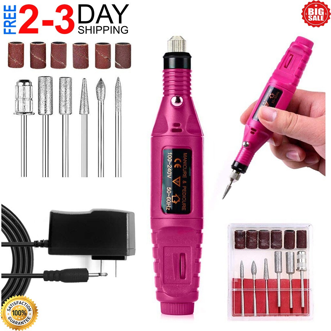 Professional Toe Nail Grinder For Thick Toenails Set Self Manicure And Pedicure
