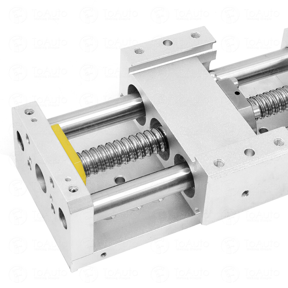 L300mm Cross Slide Linear Table Stage Module Manual Worktable with Handwheel