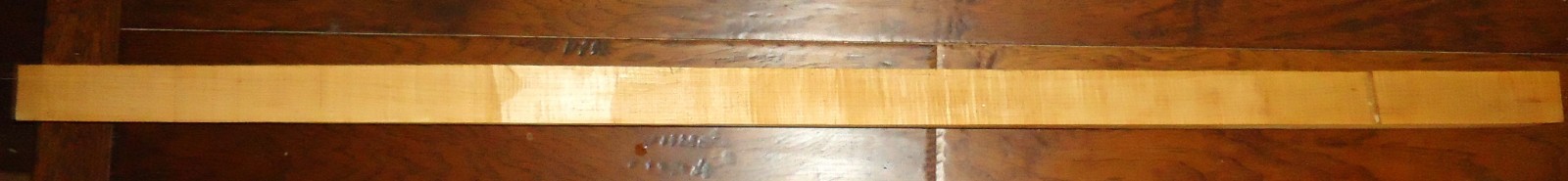 Rifle Stock Blank, Muzzleloader, 61 1/4" x 2 3/16", Curly Maple