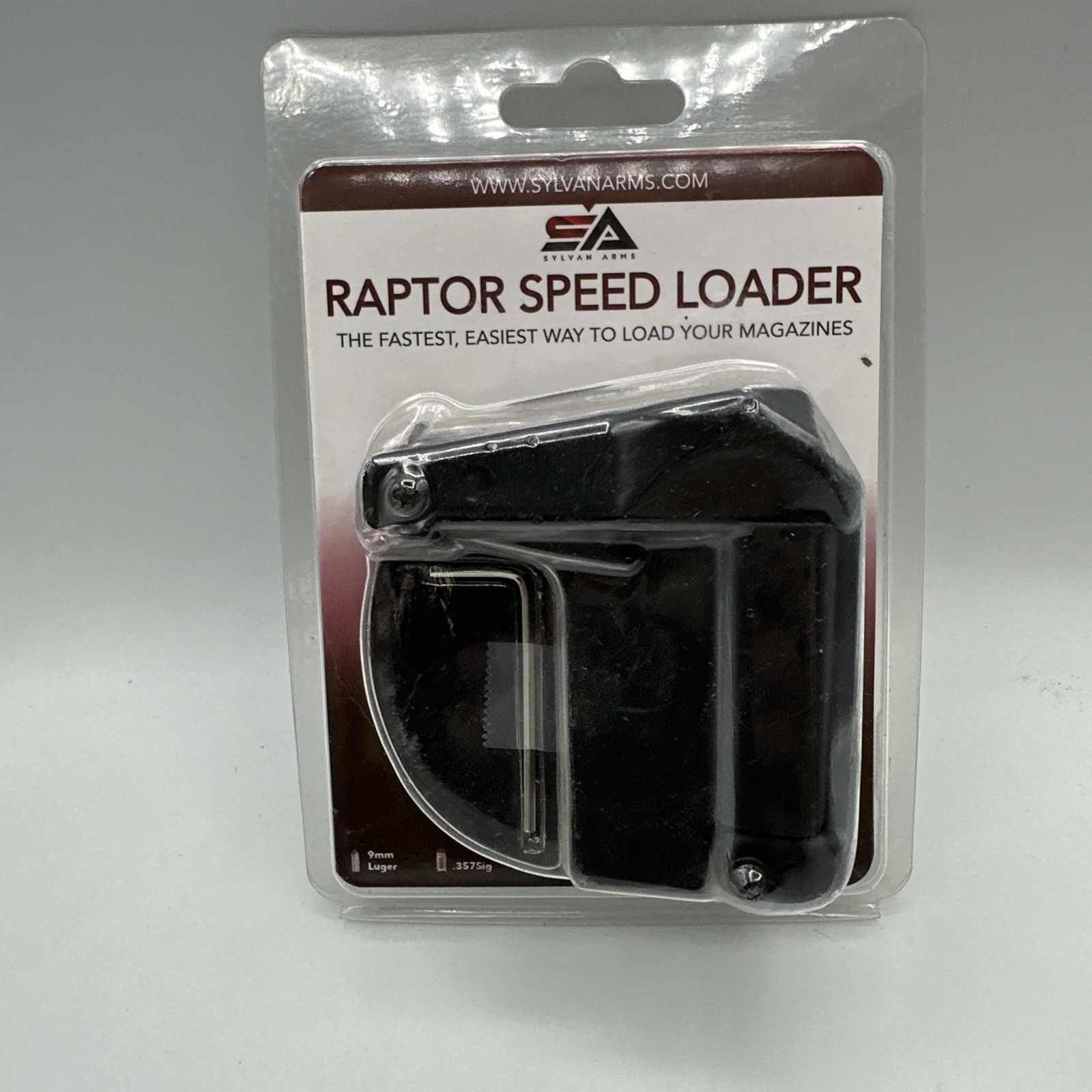 Sylvan Arms Raptor Universal Pistol Speed Loader Black 9MM-45ACP SPL100