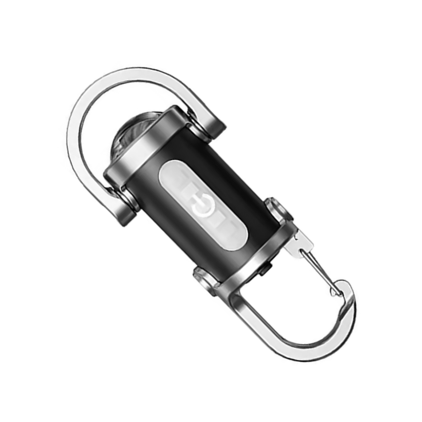 Rechargeable Keychain Flashlight Impact-Resistant, Compact Light for Outdoor