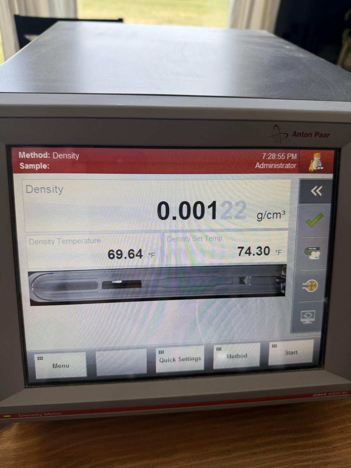 Anton Paar DMA 4500 M Density Meter Analyzer for Biological Laboratory