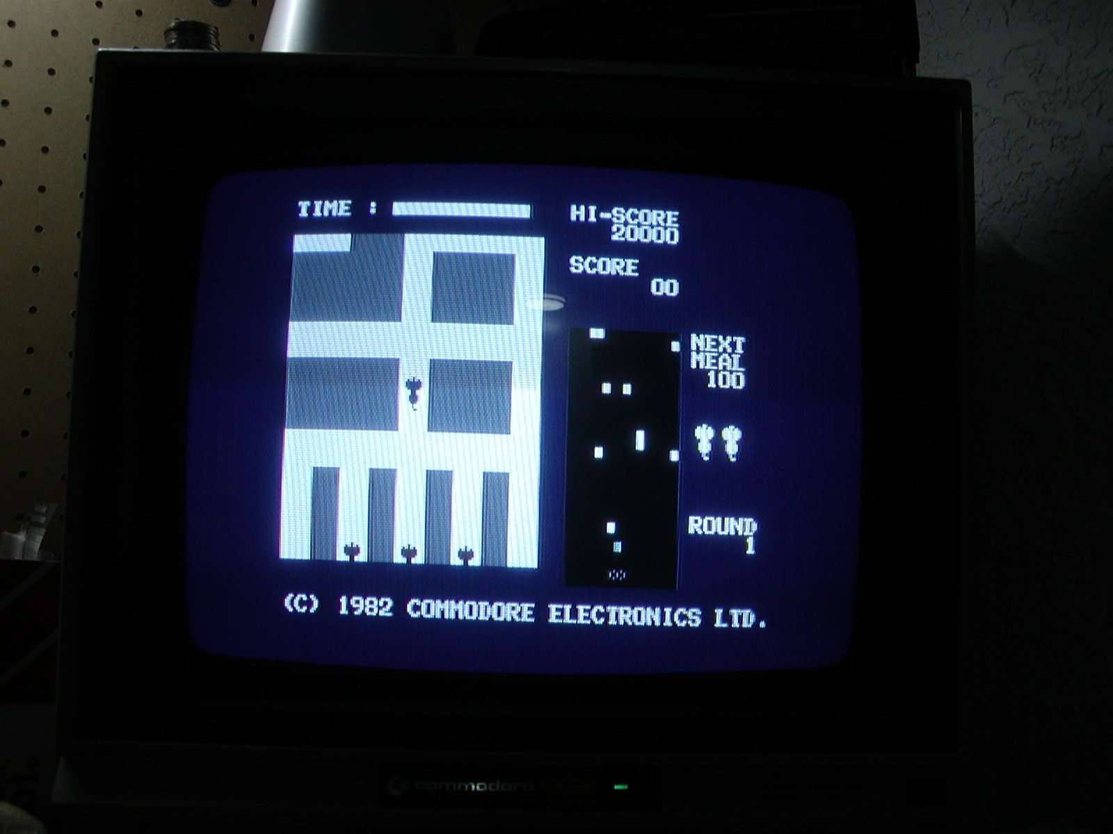 Commodore RADAR RAT RACE Cartridge by COMMODORE - Tested & WORKS!