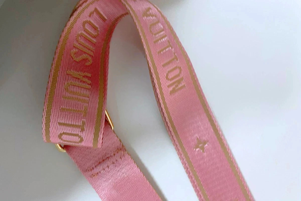 Louis Vuitton Shoulder Strap Adjustable Crossbody Shoulder Replacement Pink