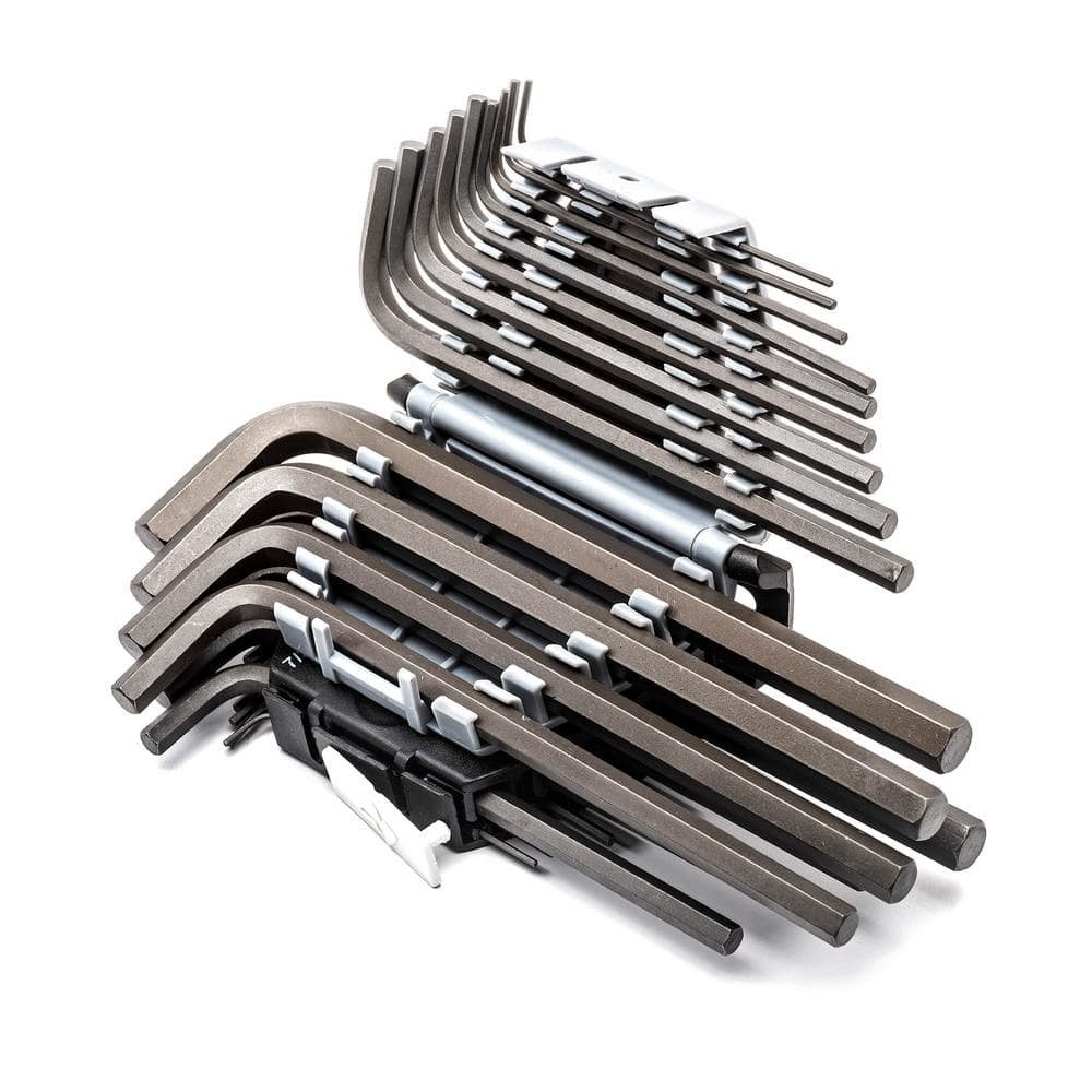 Husky Long Arm Hex Set, SAE/MM (26-Piece)