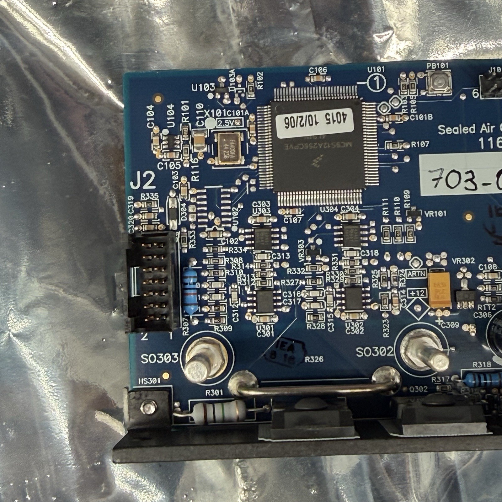 Sealed Air 1164CW-03 Instapak Control Circuit Board