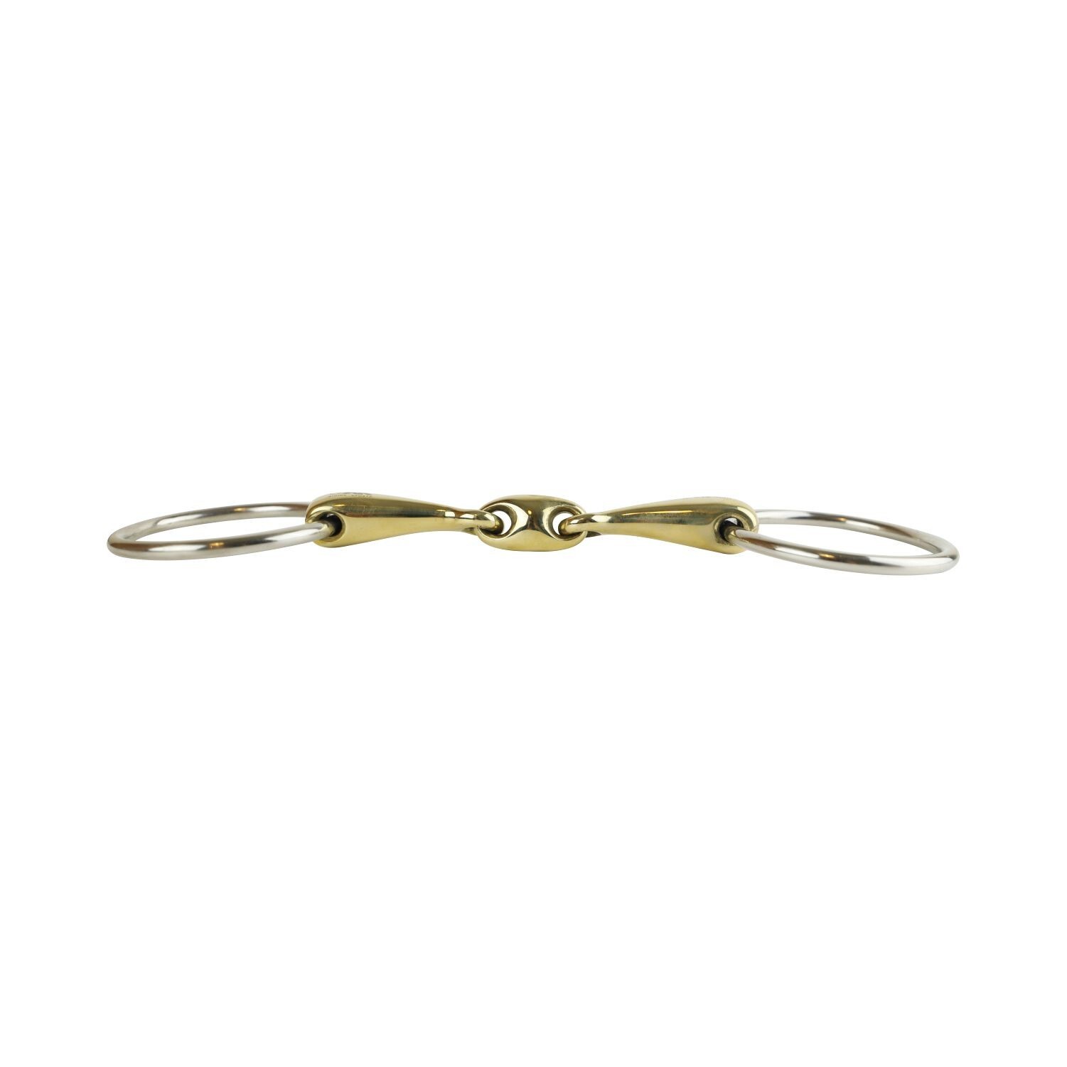 AK Loose Ring Lozenge with Angled Shape in German Silver