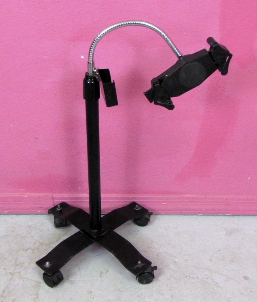 CTA Digital PAD-CGS  7"-13" PC Tablet Compact Gooseneck Rolling Floor Stand iPad