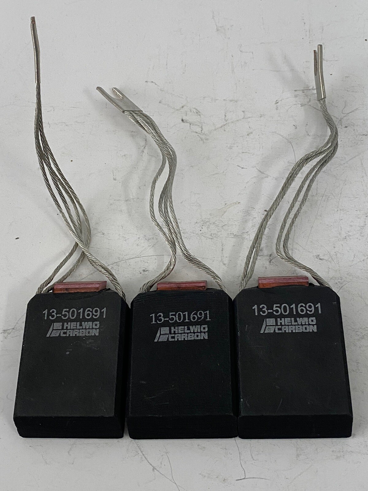 Lot Of 3 Helwig Carbon Motor Brush Model 13-501691