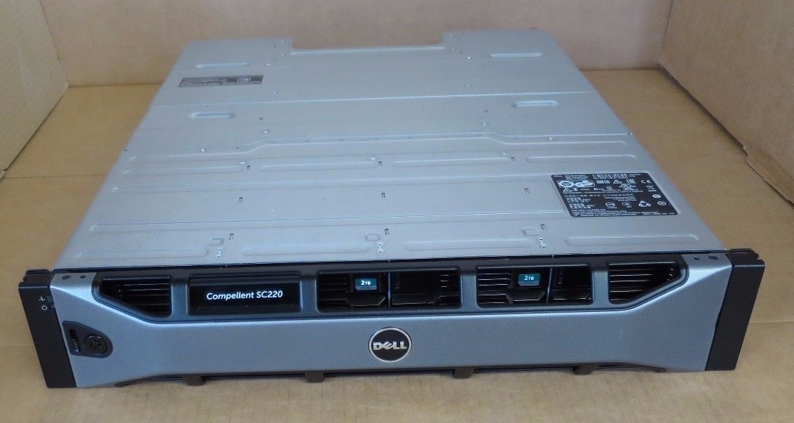 Dell Compellent SC200 24TB 12 x 2TB SAS 24TB Direct Attached Storage Array