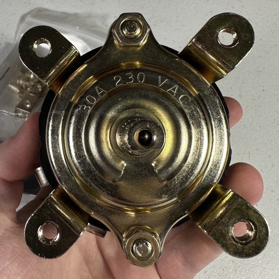 Rotary Switch Heater E8298939 3 Position 2 Pole 30A 230V