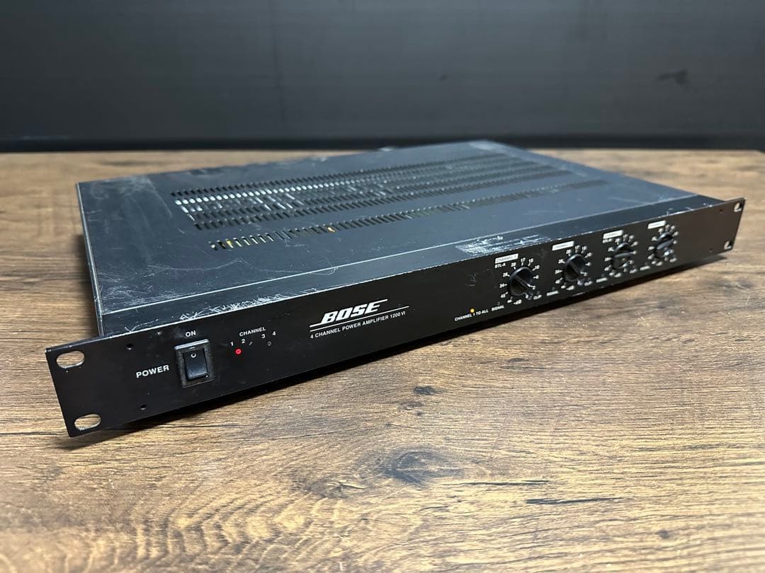 Bose 1200VI 4 Channel Power Amplifier Volume Adjustment Knobs