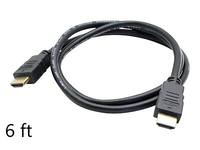Generic HDMI Cable - 6 ft - Style + Color Vary