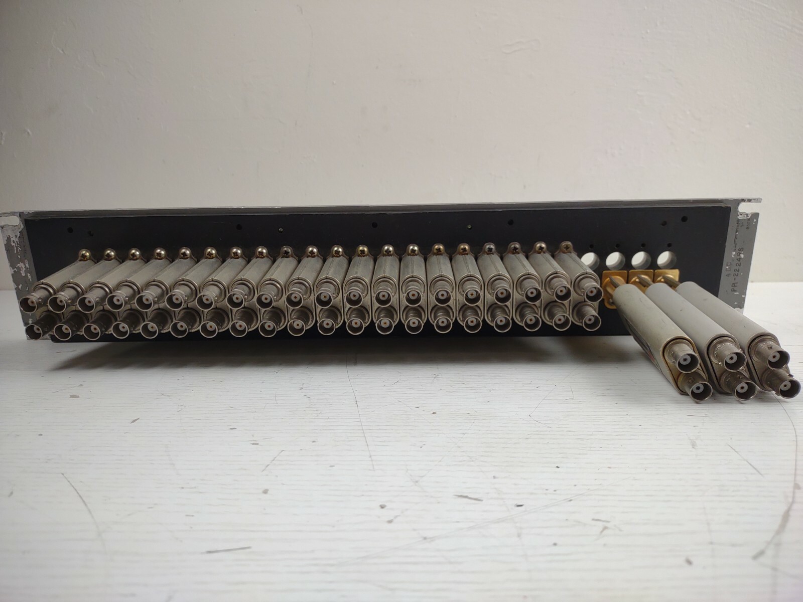 ADC 2RU PPI 2224RS-75N BNC Video Patch Panel Bay