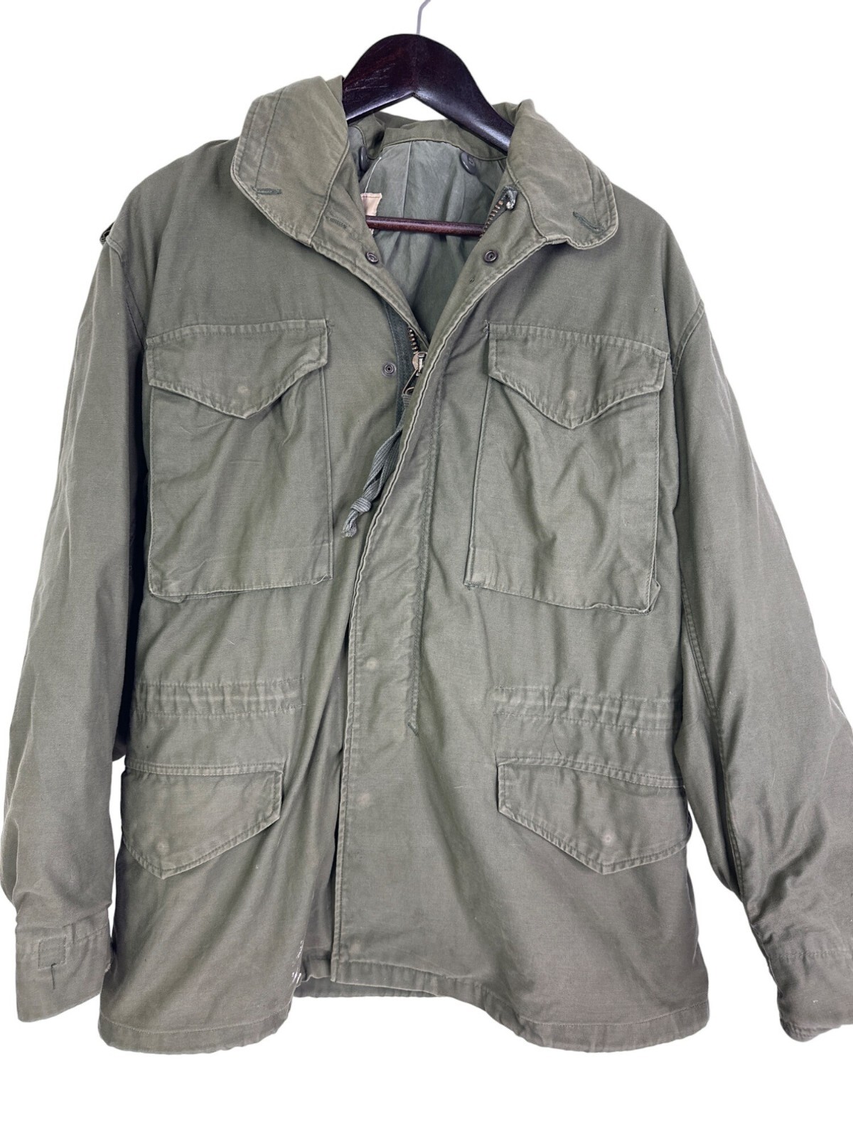 VTG USGI M-65 Coat Men's Sz Sm/Reg Field Cold Weather Stock NO8415-782-2936