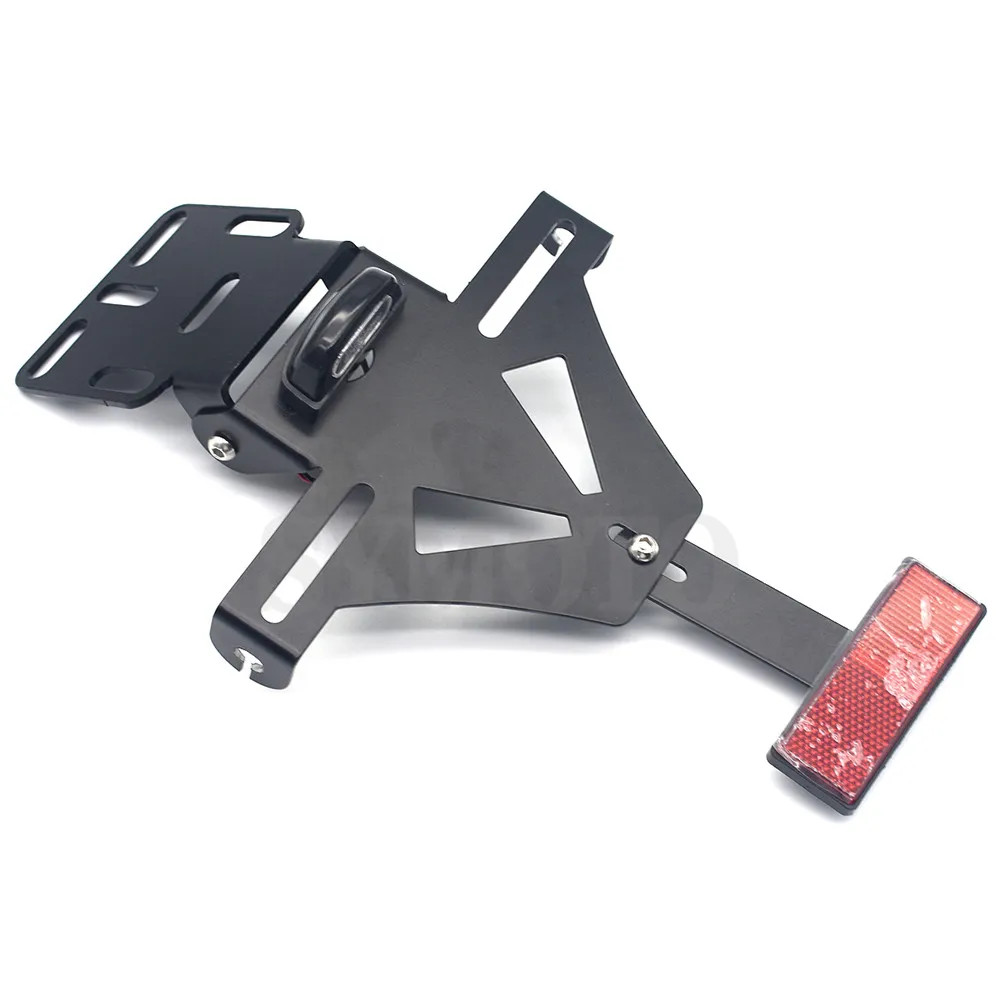 Universal Adjustable Number Plate Frame Holder Bracket For Kawasaki Z1000