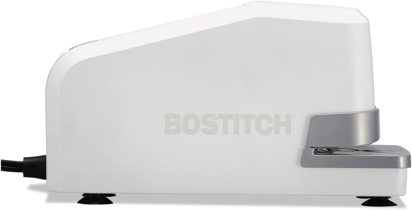 Automatic Heavy Duty Stapler with Refill Alert Light and Storage Compartment